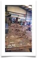 14 foot welding jig table
